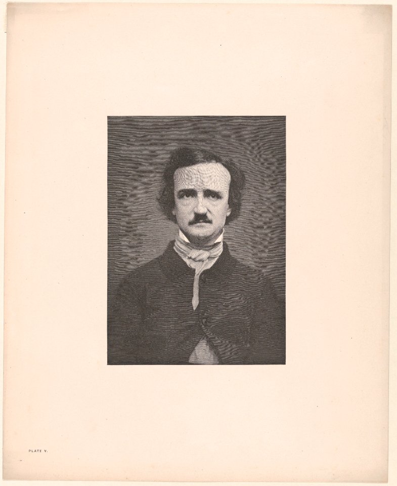 Portrait of Edgar Allan Poe MET DP874784