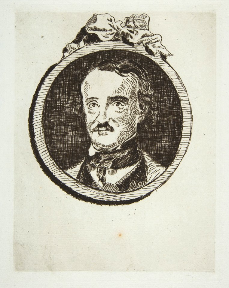 Portrait of Edgar Allan Poe MET DP815329