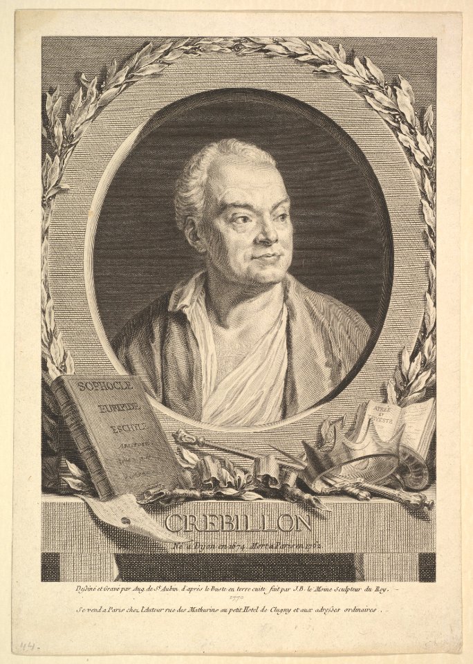 Portrait of Crébillon MET DP828957