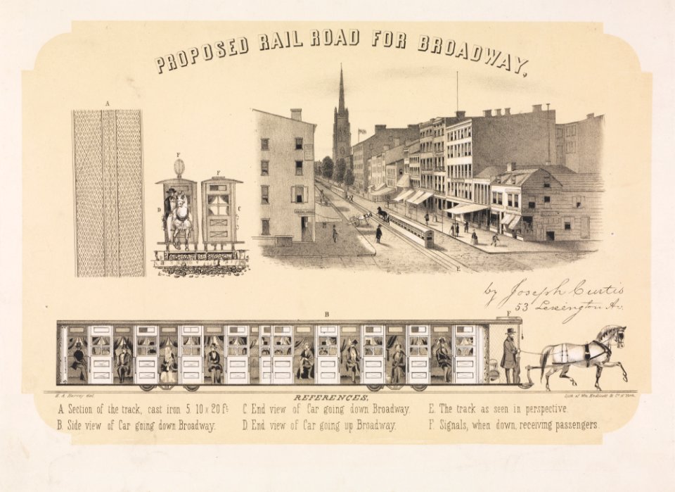 Proposed Rail Road for Broadway MET DP-312-001