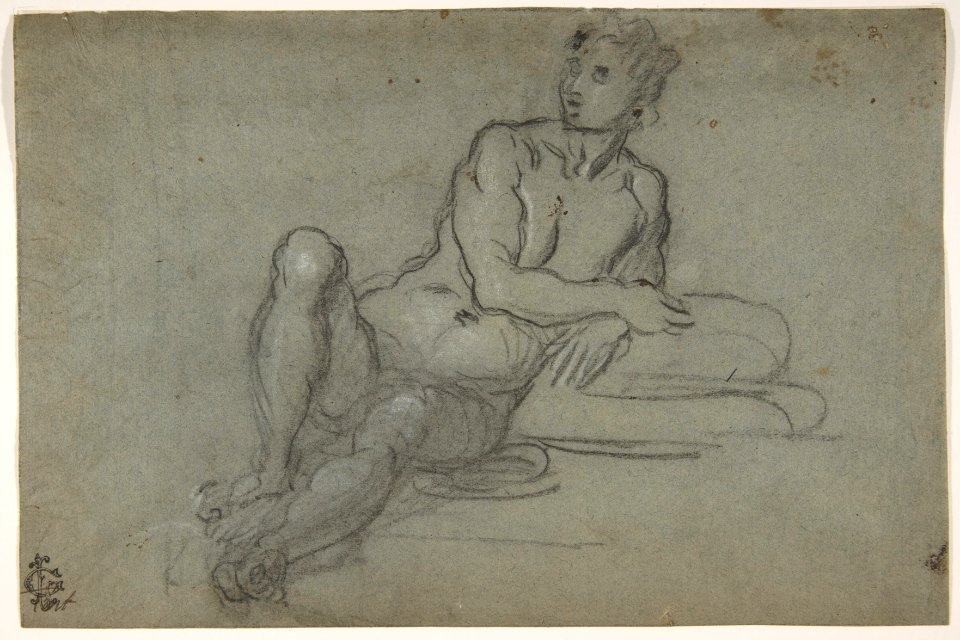 Reclining Female Nude Figure MET DP811858