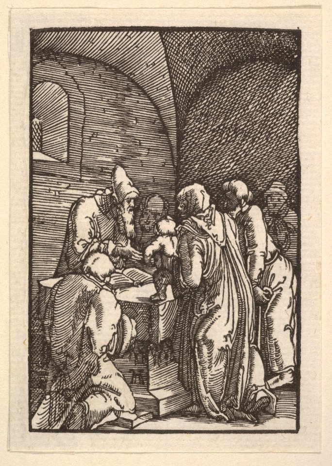 Presentation in the Temple, from The Fall and Salvation of Mankind Through the Life and Passion of Christ MET DP832961