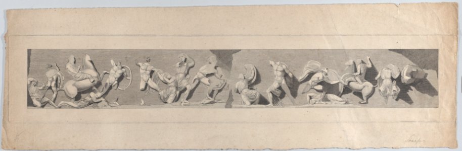 Relief from the Frieze of the Temple of Victory Apteros Met DP885900