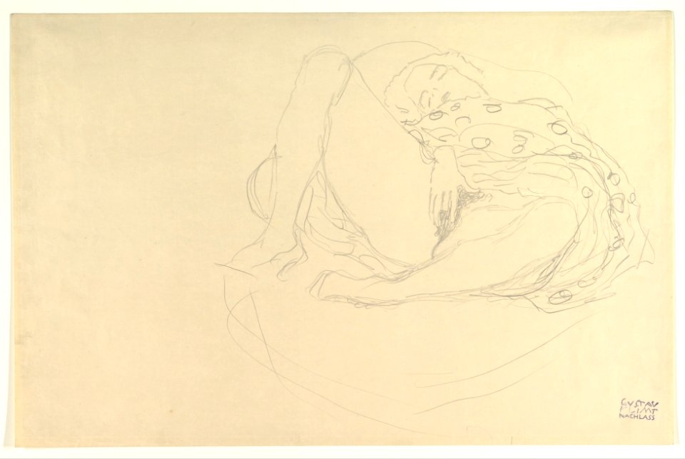 Reclining Nude with Drapery MET DP819707