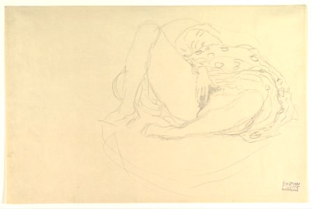 Reclining Nude with Drapery MET DP819707