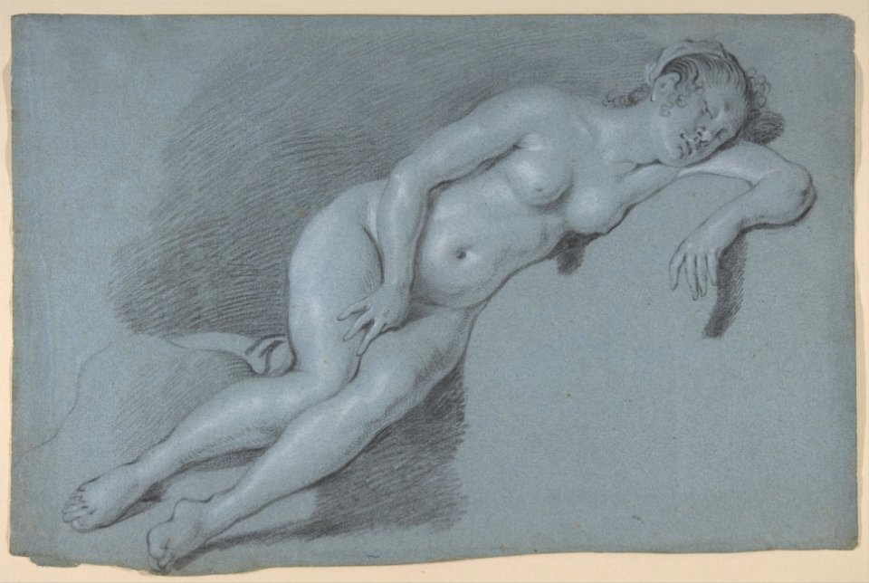 Reclining Female Nude MET DP800922