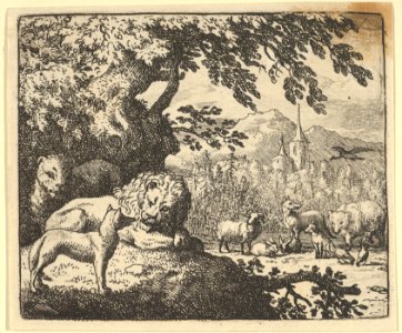 Renard Continues with His Lies from Hendrick van Alcmar's Renard The Fox MET DP837716