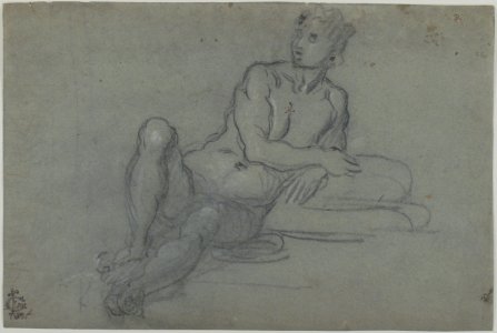 Reclining Female Nude Figure MET 41.187.2. Free illustration for personal and commercial use.