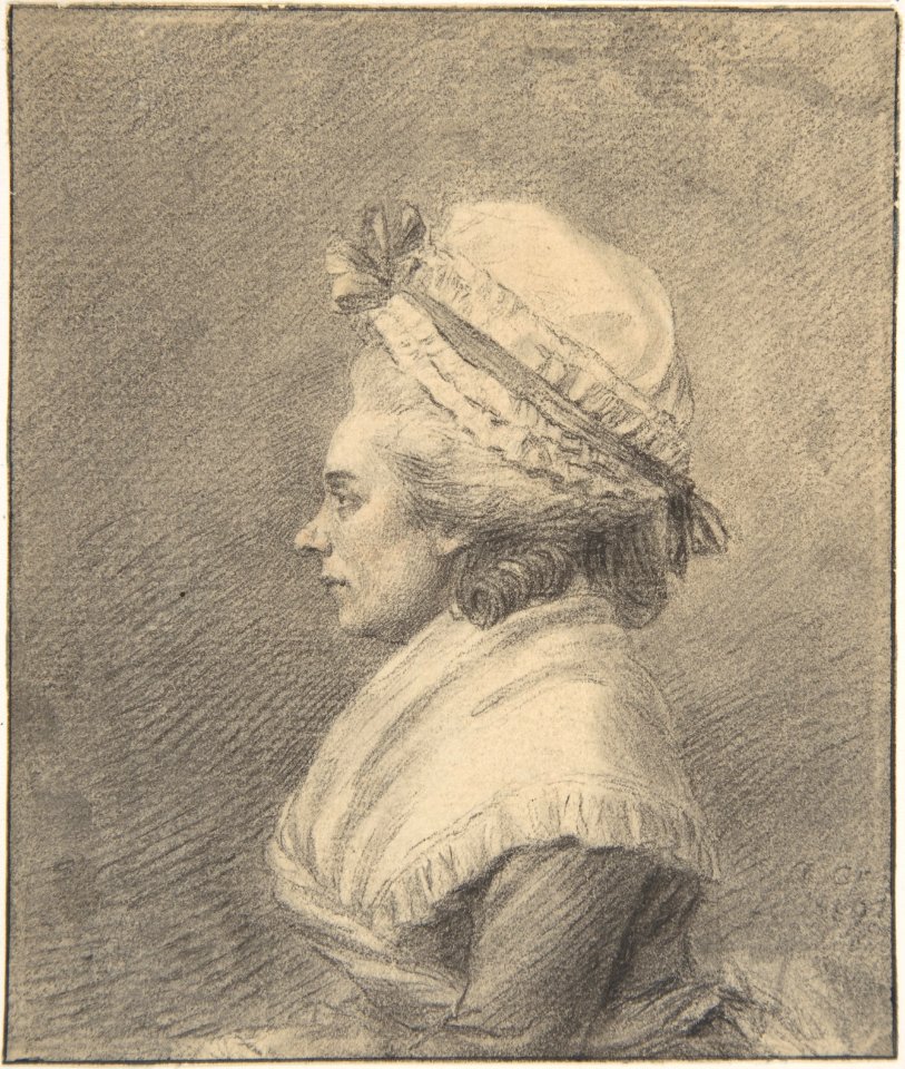 Profile of a Lady in a Bonnet MET DP808122
