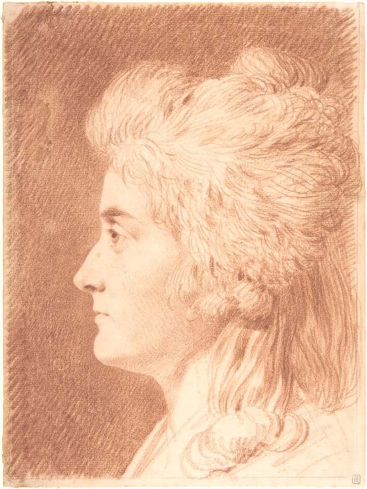 Profile Portrait of Miss Wieling MET DP801465