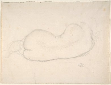 Reclining Nude, Back View MET DP807601