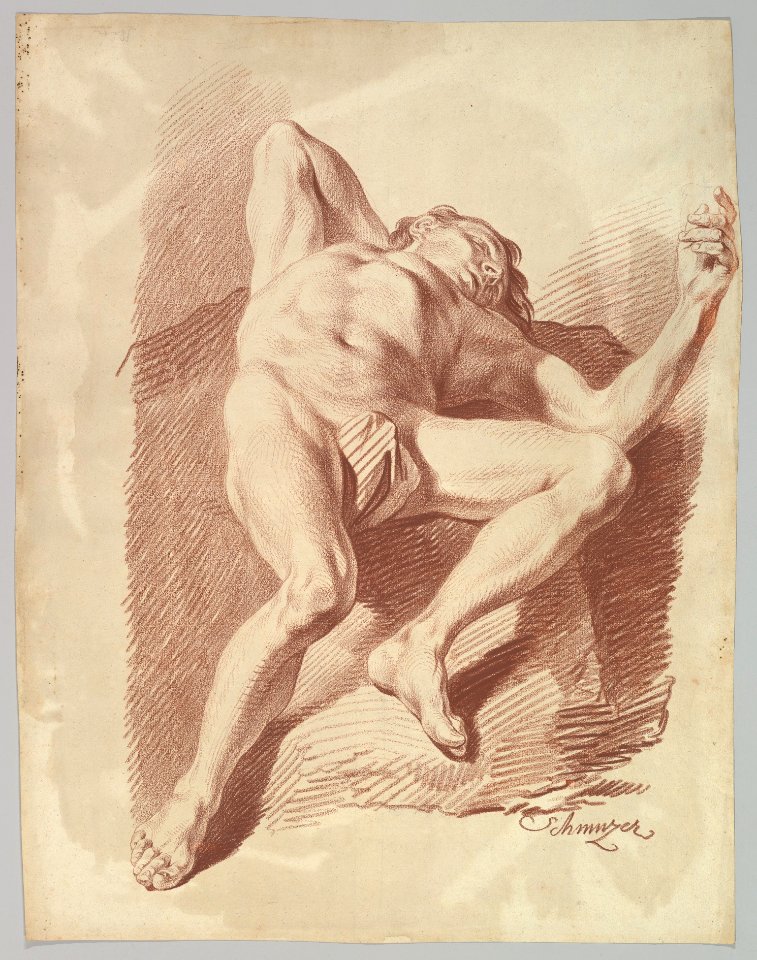 Reclining Male Nude MET DP819790
