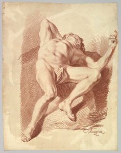 Reclining Male Nude MET DP819790