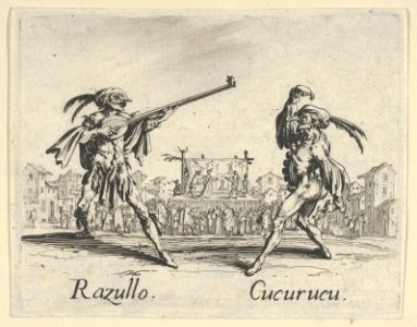 Razullo - Cucurucu, from the Balli di Sfessania MET DP846863