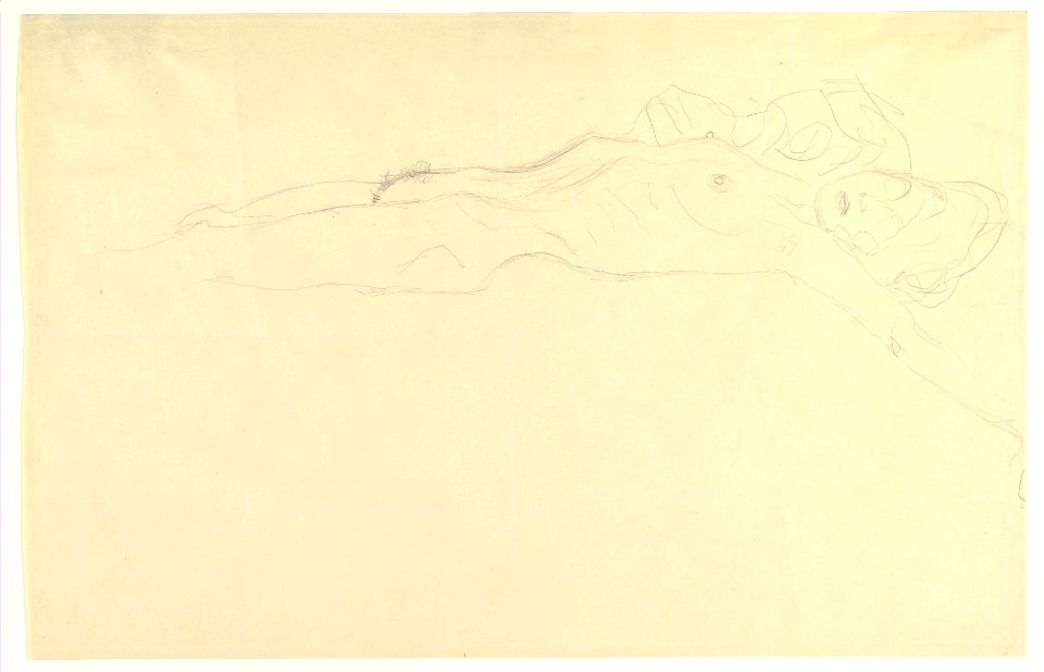 Reclining Nude with Outstretched Left Arm MET DP819710