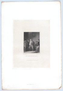 Prince Henry and Falstaff at the Boar's Head Tavern, Eastcheap (Shakespeare, King Henry the Fourth, Part I, Act 2, Scene 4) MET DP870201