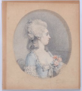 Profile Portrait of a Woman Met DP886420