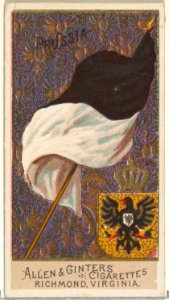 Prussia, from Flags of All Nations, Series 2 (N10) for Allen & Ginter Cigarettes Brands MET DP841389