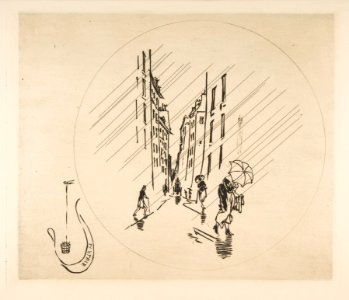 Rain (Decoration for a Plate) MET DP814353