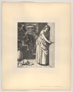 Rahab and the Spies (Dalziels' Bible Gallery) MET DP835647