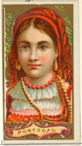 Portugal, from the Types of All Nations series (N24) for Allen & Ginter Cigarettes MET DP836456
