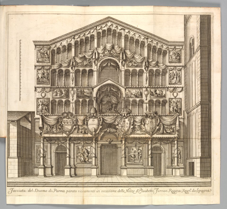 Ragguaglio delle Nozze delle Maesta di Filippo Quinto e di Elisabetta Farnese...Solennemente celebrate in Parma l'Anno 1714 MET DP323682
