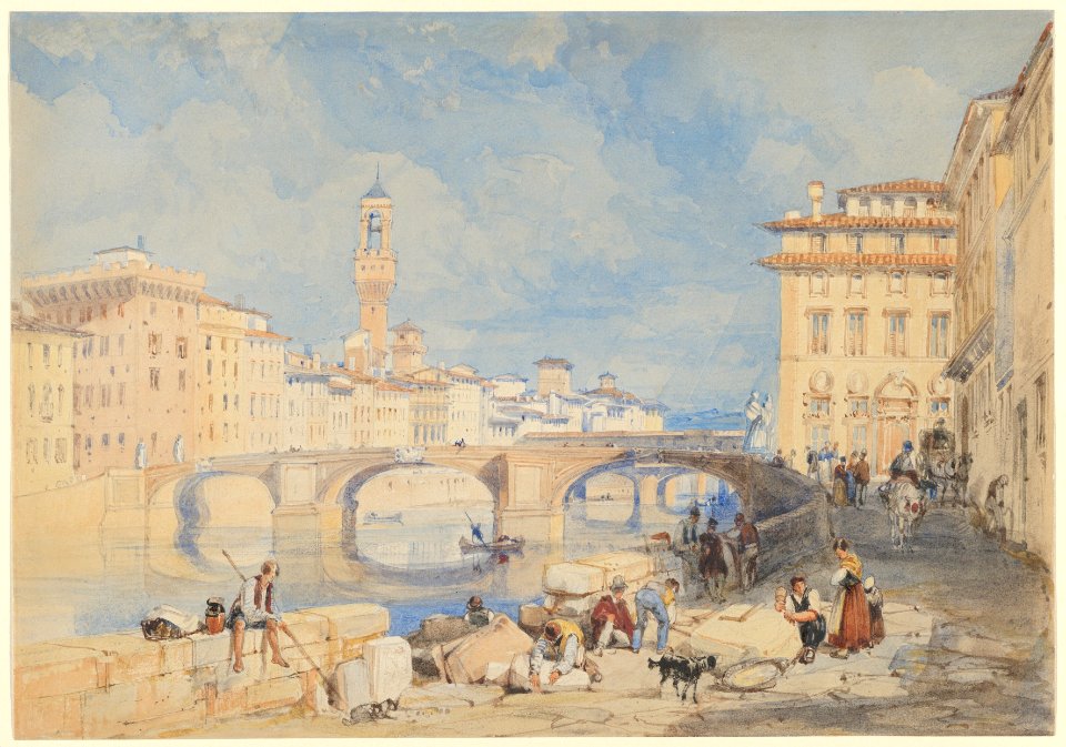 Ponte Santa Trinità, Florence MET DP837464