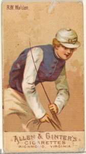 R.W. Walden, from the Racing Colors of the World series (N22b) for Allen & Ginter Cigarettes MET DP835220