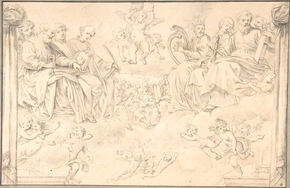 Prophets and Saints in Glory, after Bernardino Poccetti MET DP801492