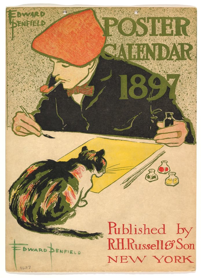 R.H. Russell & Son Calendar, 1897 MET DP823818