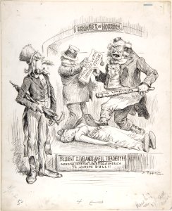 President Cleveland's Awful Treachery- Handing Over the Liberties of America to John Bull MET DP808886