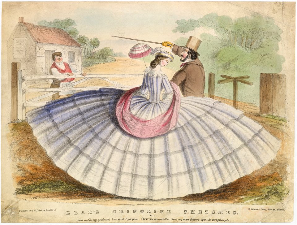 Read's Crinoline Sketches, No. 9 MET DT200595