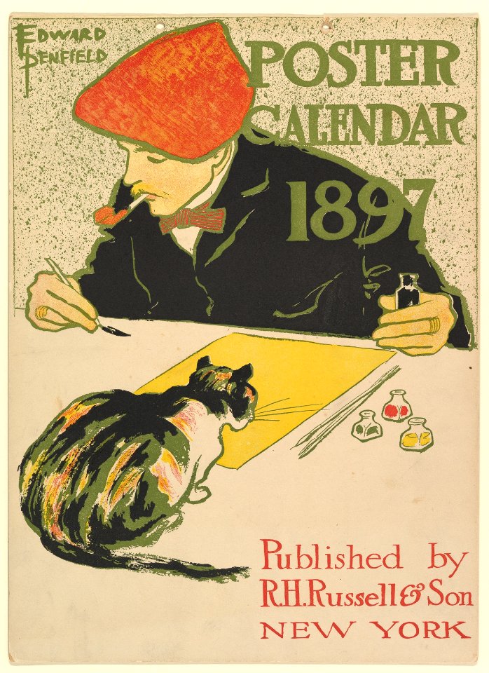 R.H. Russell Poster Calendar 1897 MET DP823836