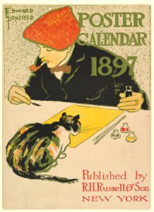 R.H. Russell Poster Calendar 1897 MET DP823836