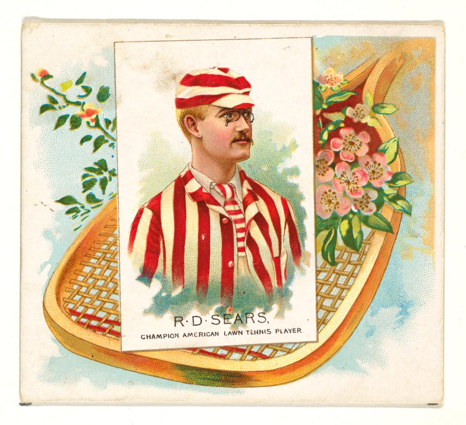 R.D. Sears, Champion American Lawn Tennis Player, from World's Champions, Second Series (N43) for Allen & Ginter Cigarettes MET DP839304