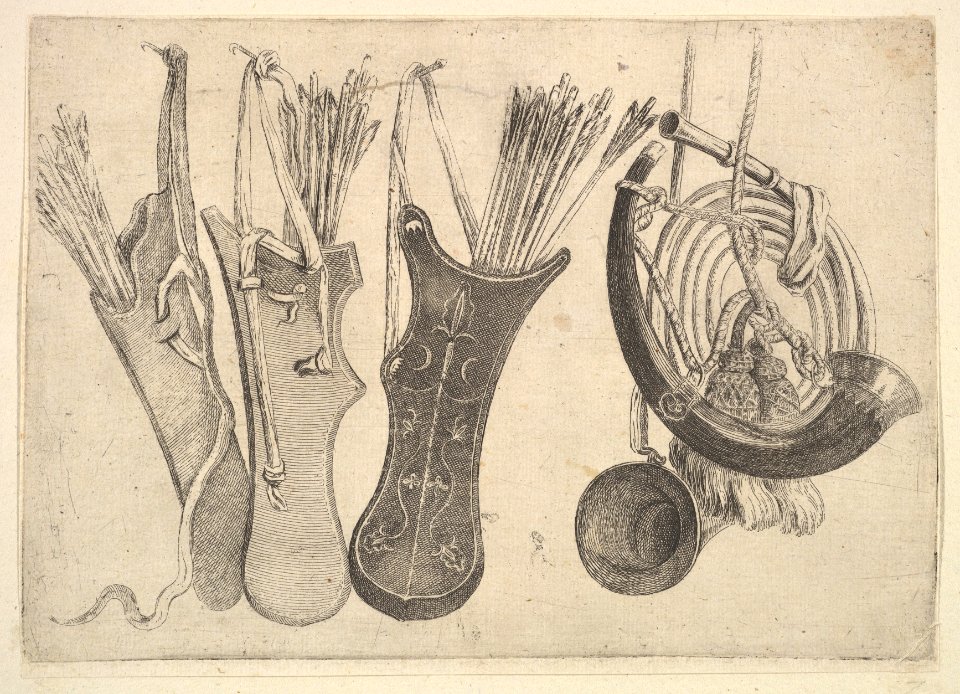 Quivers and hunting horns MET DP823991