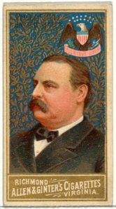 President of the United States, from World's Sovereigns series (N34) for Allen & Ginter Cigarettes MET DP838724