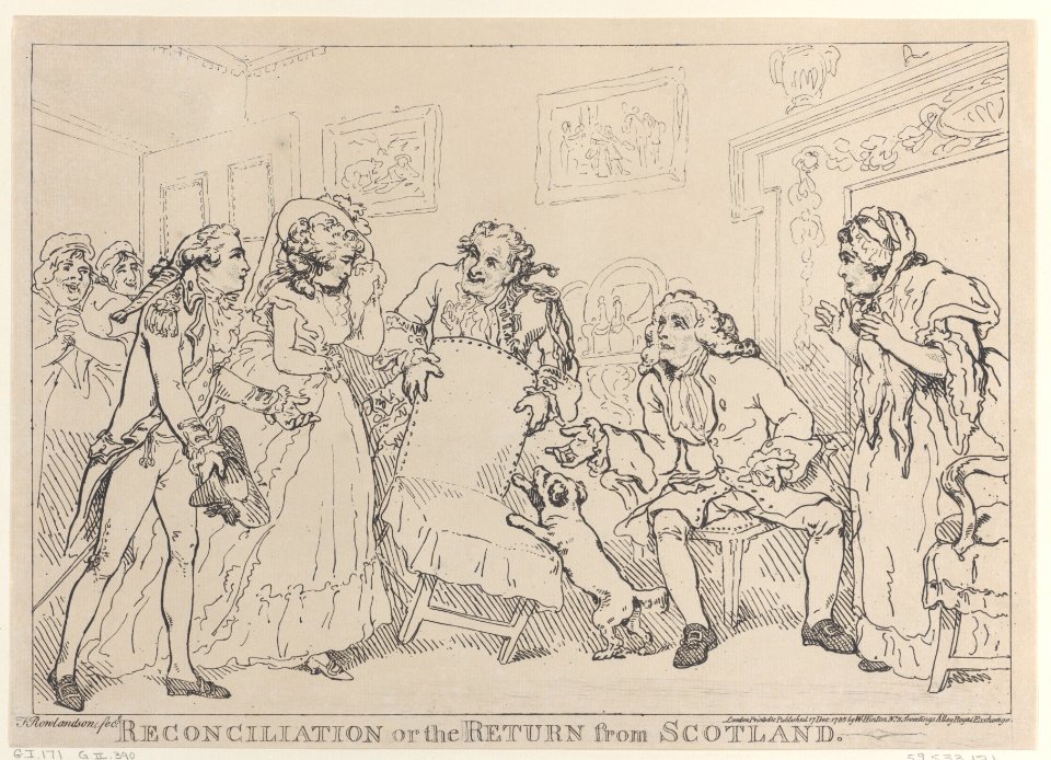 Reconciliation, or the Return from Scotland Met DP884337