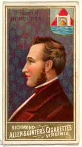 President of Honduras, from World's Sovereigns series (N34) for Allen & Ginter Cigarettes MET DP838698