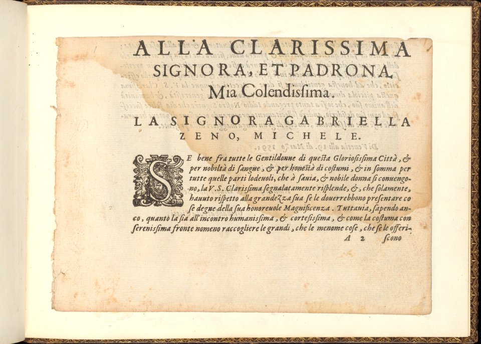 Prima parte de' fiori, page 2 (recto) MET DP359096
