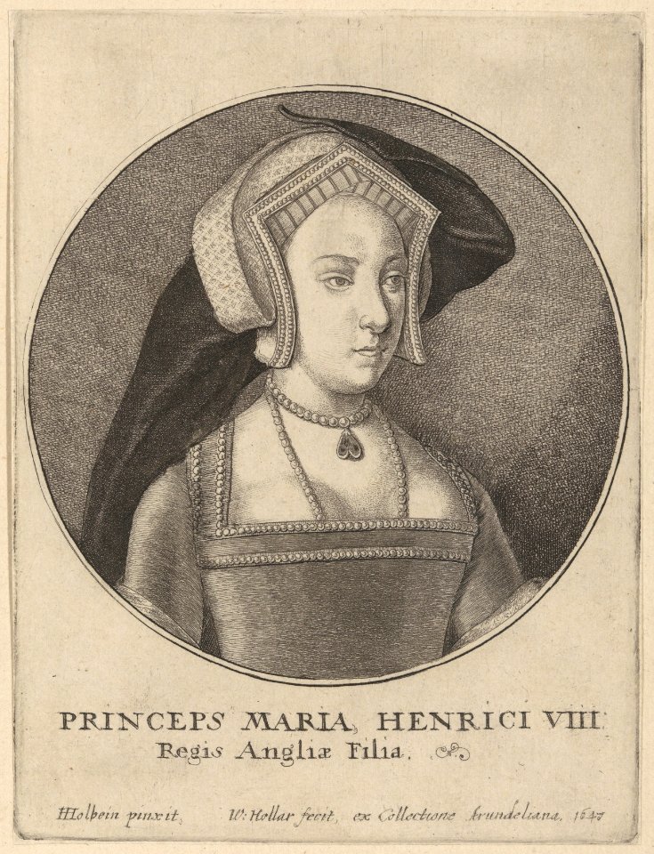 Princeps Maria Henrici VIII Regis Angliæ Filia MET DP247915