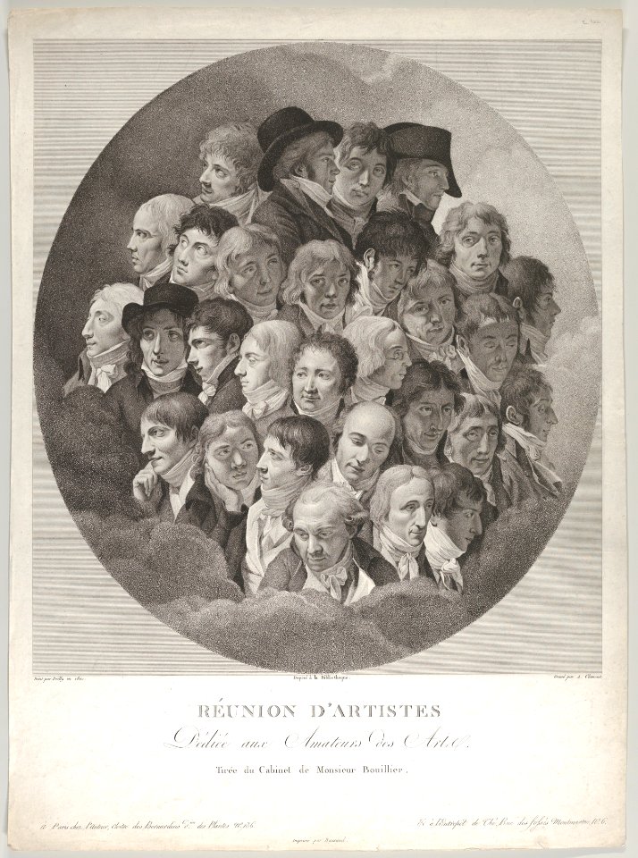 Réunion d’Artistes (Reunion of Artists) MET DP851659