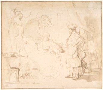 Potiphar's Wife Accusing Joseph Before her Husband MET DP800593