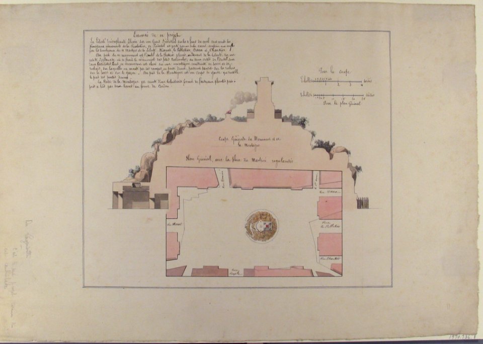 Project for the Monument de la Montagne, Orléans MET 1970.736.8