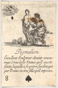 Pygmalion, from 'Game of Mythology' (Jeu de la Mythologie) MET DP831109