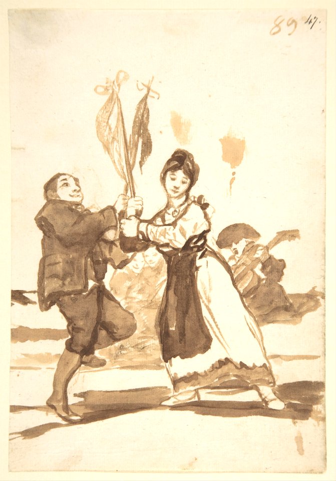 Provincial Dance, from Images of Spain Album (F), 89 MET DP800228