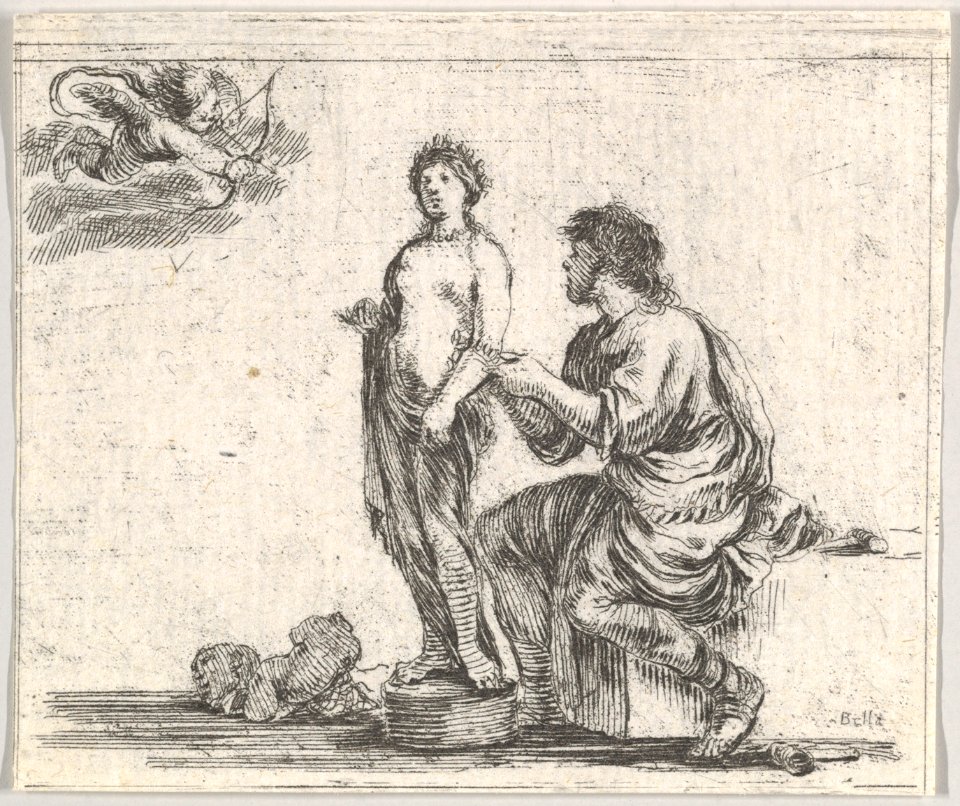 Pygmalion, from 'Game of Mythology' (Jeu de la Mythologie) MET DP831089