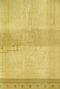 S. Maria in Domnica, portico, plan; details, profile (recto) blank (verso) MET sf49 92 09-watermark