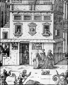 Procession of the Doge to the Bucintoro on Ascension Day, with a View of Venice, ca. 1565 MET MM35447