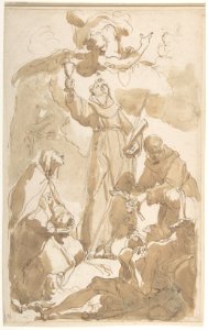 Saint Margaret of Cortona, Saint James of the March, and Saint Didacus MET DP809885